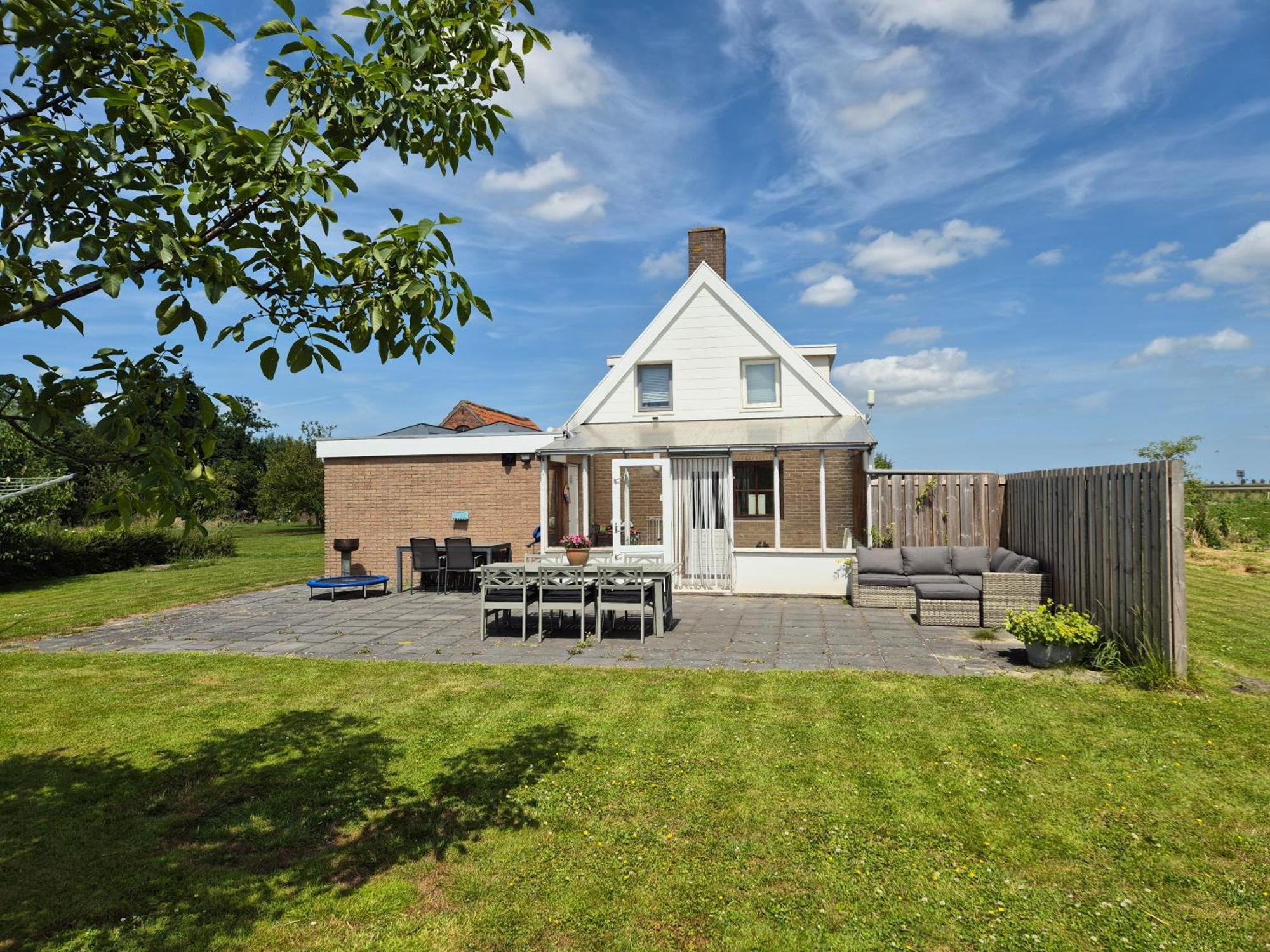 Vrijstaande Ruime Familiewoning Landelijk Gelegen Villa Lewedorp Ngoại thất bức ảnh