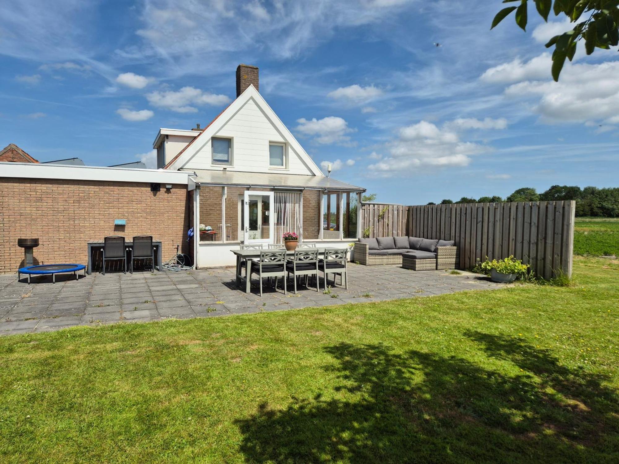 Vrijstaande Ruime Familiewoning Landelijk Gelegen Villa Lewedorp Ngoại thất bức ảnh
