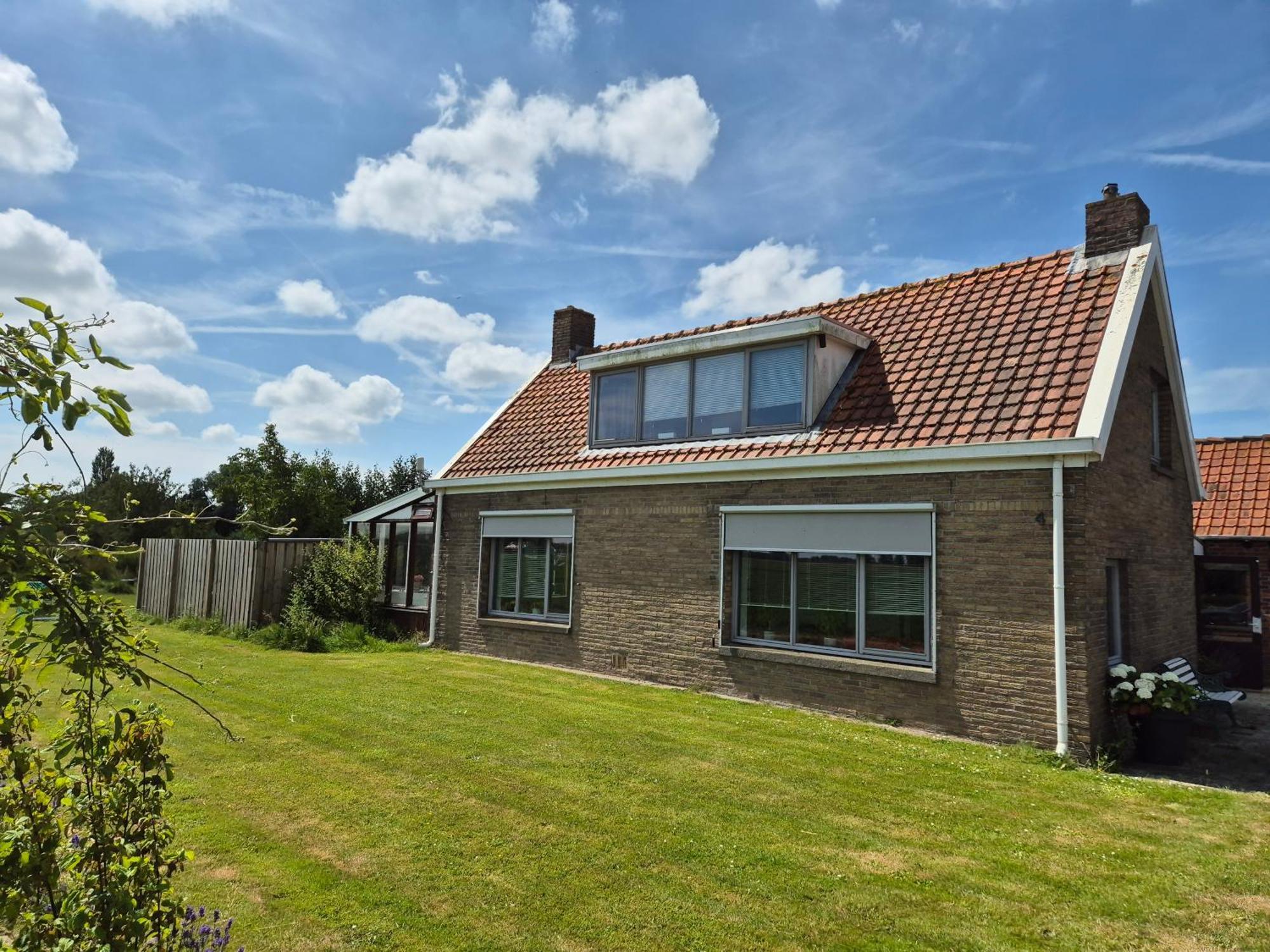 Vrijstaande Ruime Familiewoning Landelijk Gelegen Villa Lewedorp Ngoại thất bức ảnh
